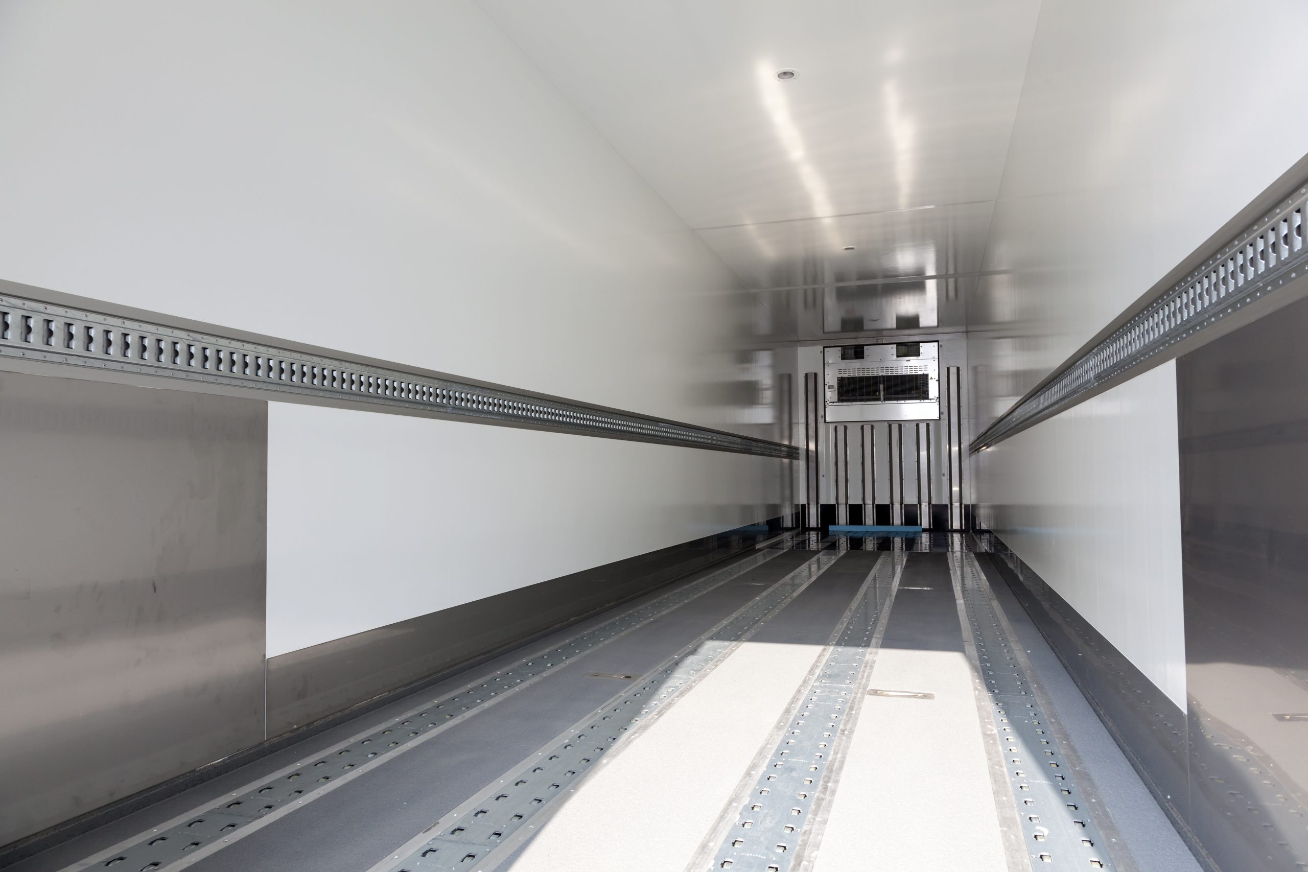Refrigerated Cargo - Inside a refrigerated van