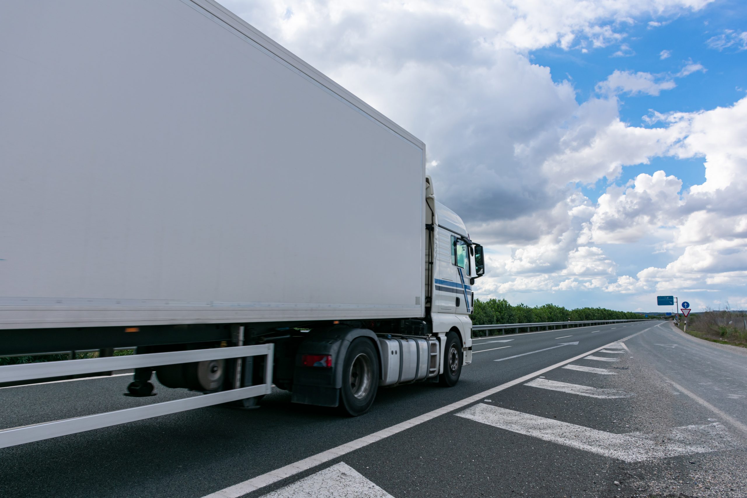 Refrigerated pallet loads van - transport company - Waller Transport Services