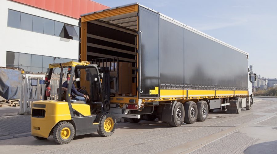 Road freight - Return loads lorry